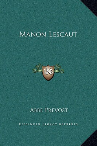 Book Manon Lescaut Abbe Prevost