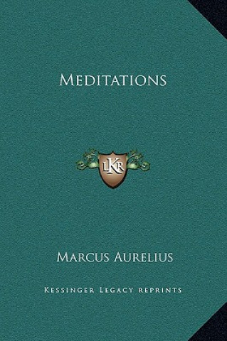 Libro Meditations Marcus Aurelius