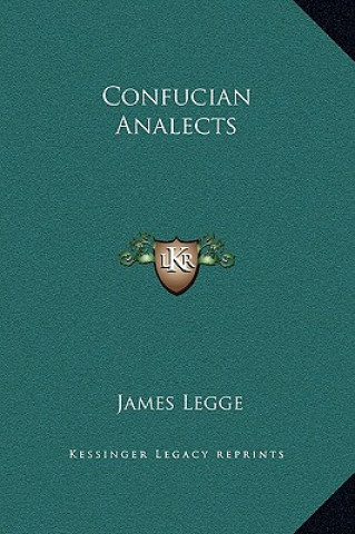 Libro Confucian Analects James Legge