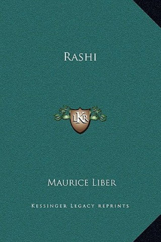 Book Rashi Maurice Liber