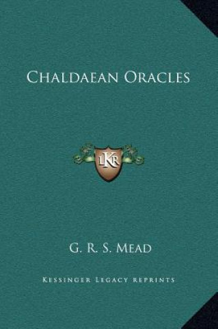 Carte Chaldaean Oracles G. R. S. Mead