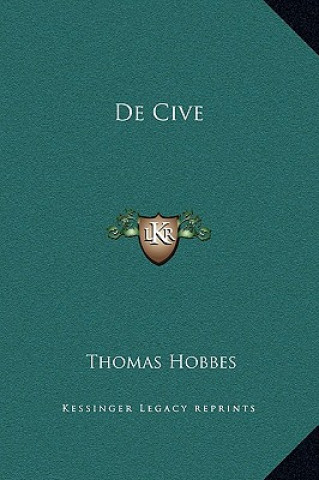 Carte de Cive Thomas Hobbes