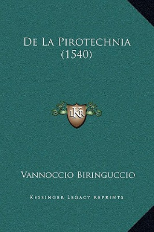 Könyv De La Pirotechnia (1540) Vannoccio Biringuccio