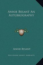 Annie Besant An Autobiography