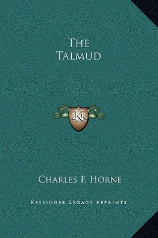 Buch The Talmud Charles F. Horne