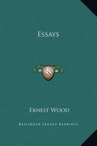 Buch Essays Ernest Wood