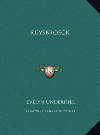 Книга Ruysbroeck Evelyn Underhill