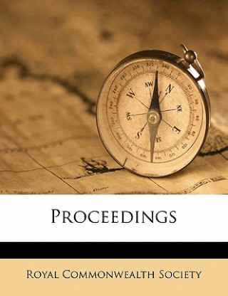 Buch Proceeding, Volume 33 Royal Commonwealth Society