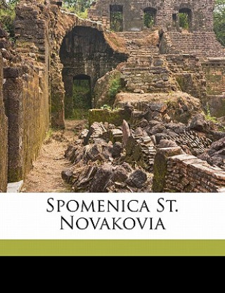Kniha Spomenica St. Novakovia Stojan Novakovic