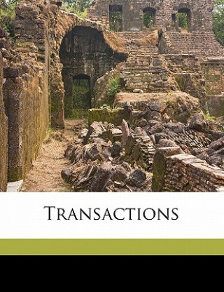 Carte Transactions Volume 1 International Union for Co-Operation in