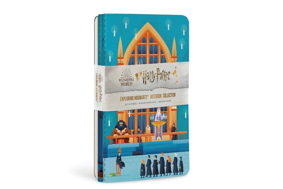 Carte Harry Potter: Exploring Hogwarts Sewn Notebook Collection 