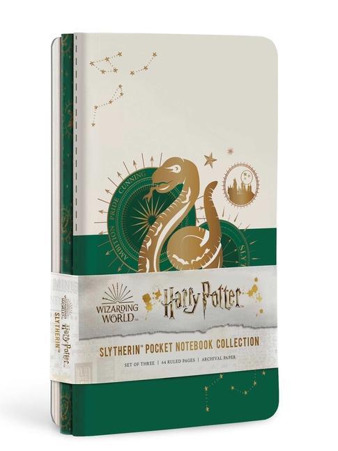 Knjiga Harry Potter: Slytherin Constellation Sewn Pocket Notebook Collection 