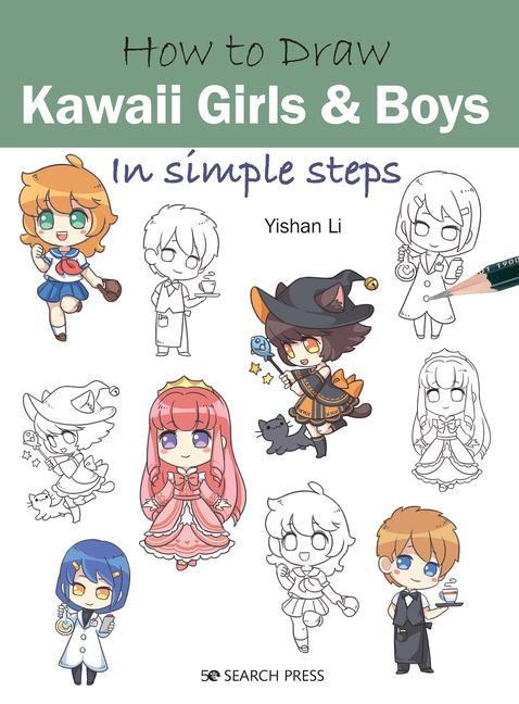 Könyv How to Draw: Kawaii Girls and Boys 