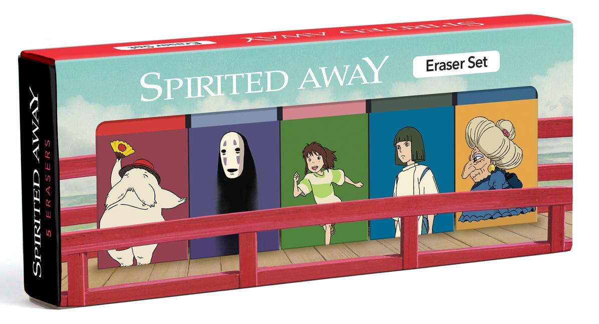 Książka Spirited Away Eraser Set 