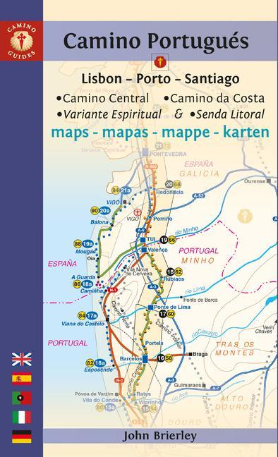 Könyv Camino Portugues Maps 