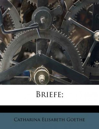 Buch Briefe; Catharina Elisabeth Goethe