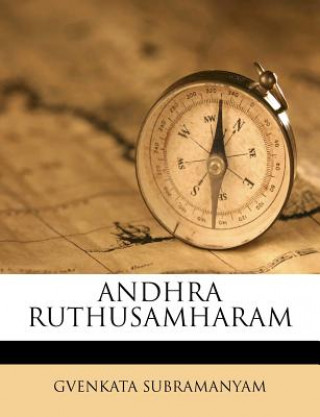 Buch Andhra Ruthusamharam Gvenkata Subramanyam