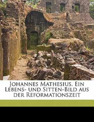 Könyv Johannes Mathesius. Ein Lebens- Und Sitten-Bild Aus Der Reformationszeit Georg Loesche
