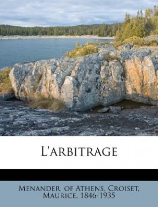 Book L'Arbitrage Menander Of Athens