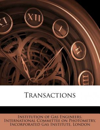 Book Transactions Institution of Gas Engineers