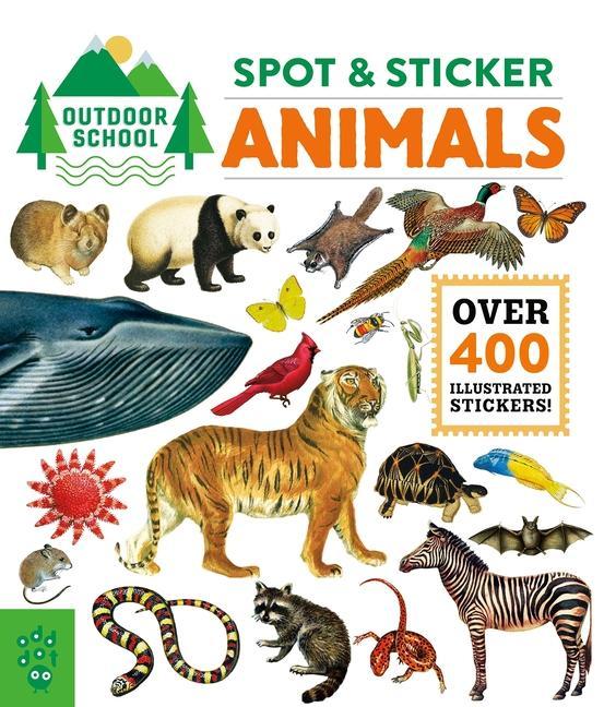 Carte Outdoor School: Spot & Sticker Animals Odd Dot