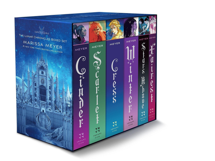 Book The Lunar Chronicles Boxed Set: Cinder, Scarlet, Cress, Fairest, Stars Above, Winter Marissa Meyer