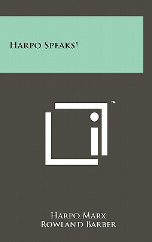 Livre Harpo Speaks! Harpo Marx