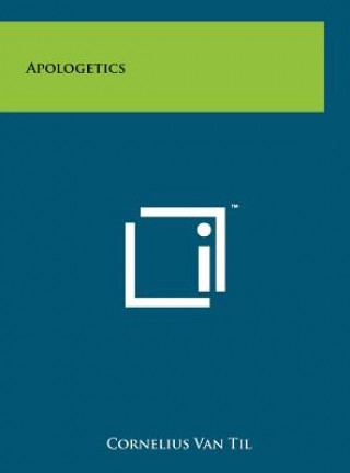 Buch Apologetics Cornelius Van Til