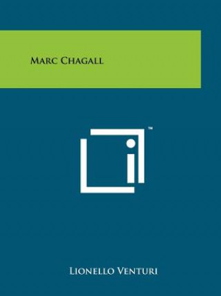 Boek Marc Chagall Lionello Venturi