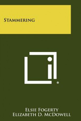 Book Stammering Elsie Fogerty