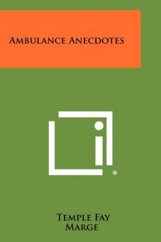 Boek Ambulance Anecdotes Temple Fay