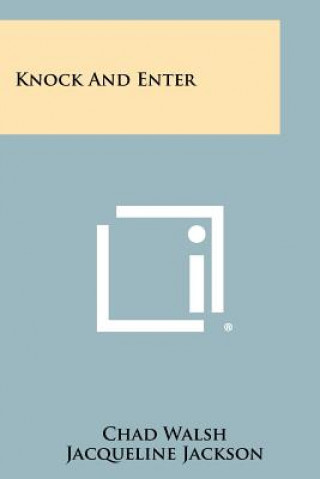 Book Knock and Enter Chad Walsh