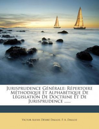 Kniha Jurisprudence Generale: Repertoire Methodique Et Alphabetique de Legislation de Doctrine Et de Jurisprudence ...... Victor Alexis Desire Dalloz