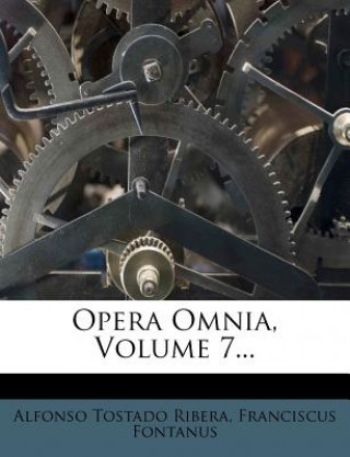 Buch Opera Omnia, Volume 7... Alfonso Tostado Ribera