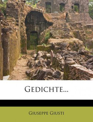 Libro Gedichte... Giuseppe Giusti