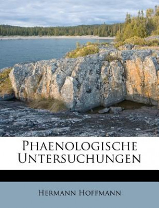 Buch Phaenologische Untersuchungen Hermann Hoffmann