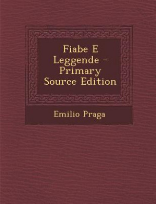 Boek Fiabe E Leggende Emilio Praga