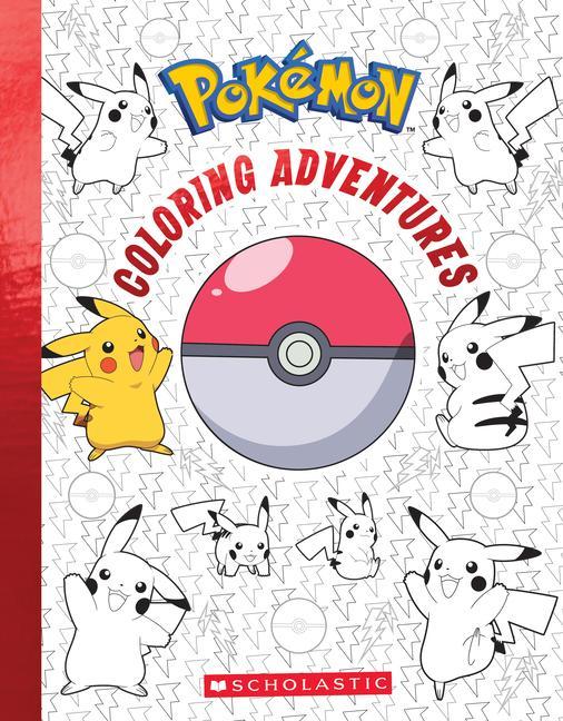 Книга Pokémon Coloring Adventures Scholastic