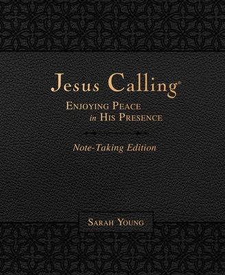 Книга Jesus Calling Note-Taking Edition, Leathersoft, Black, with full Scriptures Sarah Young