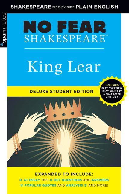 Knjiga King Lear: No Fear Shakespeare Deluxe Student Edition Sparknotes