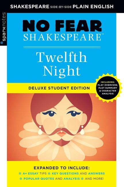 Carte Twelfth Night: No Fear Shakespeare Deluxe Student Edition Sparknotes