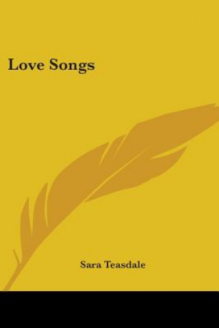 Książka Love Songs Sara Teasdale