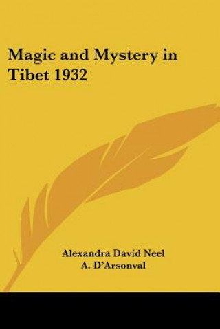 Carte Magic and Mystery in Tibet 1932 Alexandra David Neel