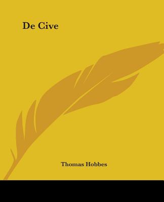 Könyv De Cive Thomas Hobbes