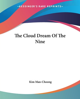 Libro The Cloud Dream of the Nine Kim Man-Choong