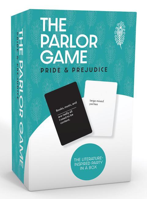 Tiskanica Pride and Prejudice the Parlor Game Gibbs Smith Publisher