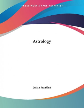 Kniha Astrology Julian Franklyn