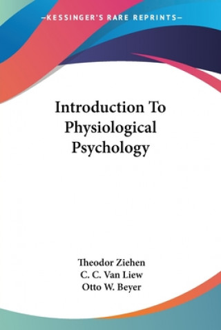 Buch Introduction To Physiological Psychology Theodor Ziehen