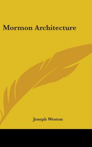 Buch Mormon Architecture Joseph Weston