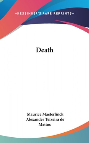 Buch Death Maurice Maeterlinck